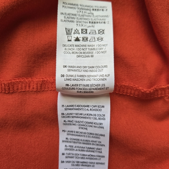 BODEN Vibrant Red Midi Dress.Size 10R - Picture 6 of 12